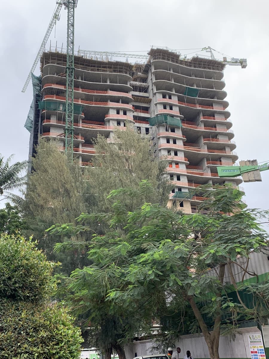 At El-Alan Construction Site